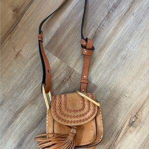 Chloe brown suede bag